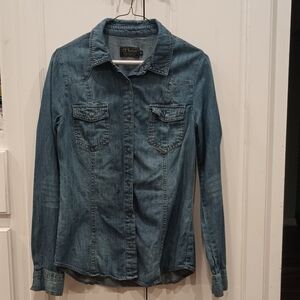 Ci Sono Blue Button Down Shirt